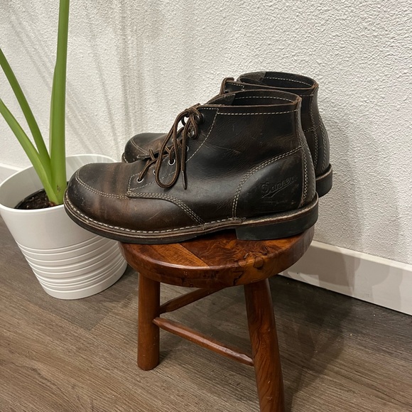Danner Jack Hummus size 12 brown leather lace up boot. Old school. Vintage. - Picture 5 of 5